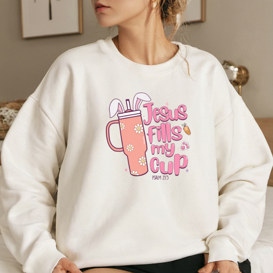 Jesus Fills My Cup Crewneck