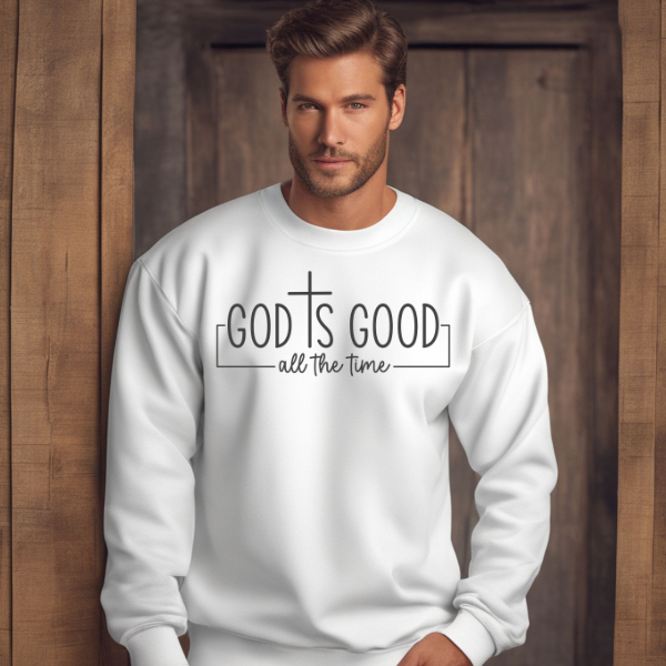 God is Good Crewneck Sweatshirt