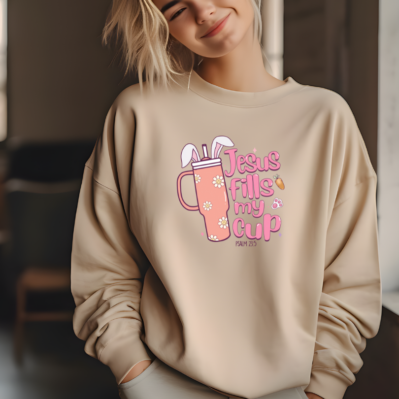 Jesus Fills My Cup Crewneck