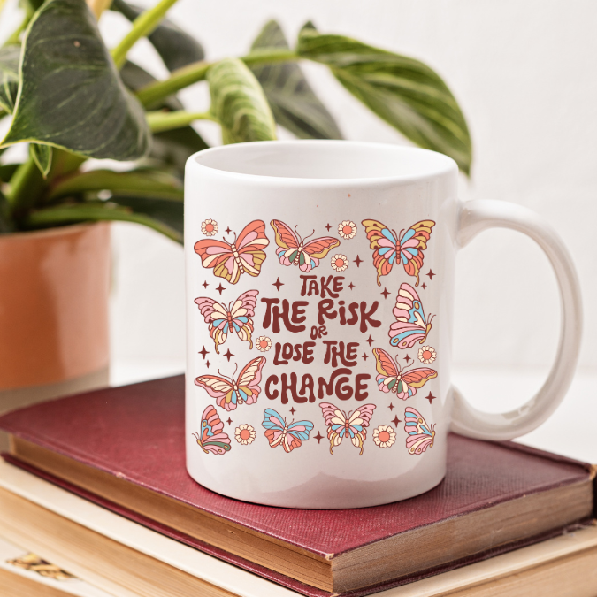 Take The Risk Mug