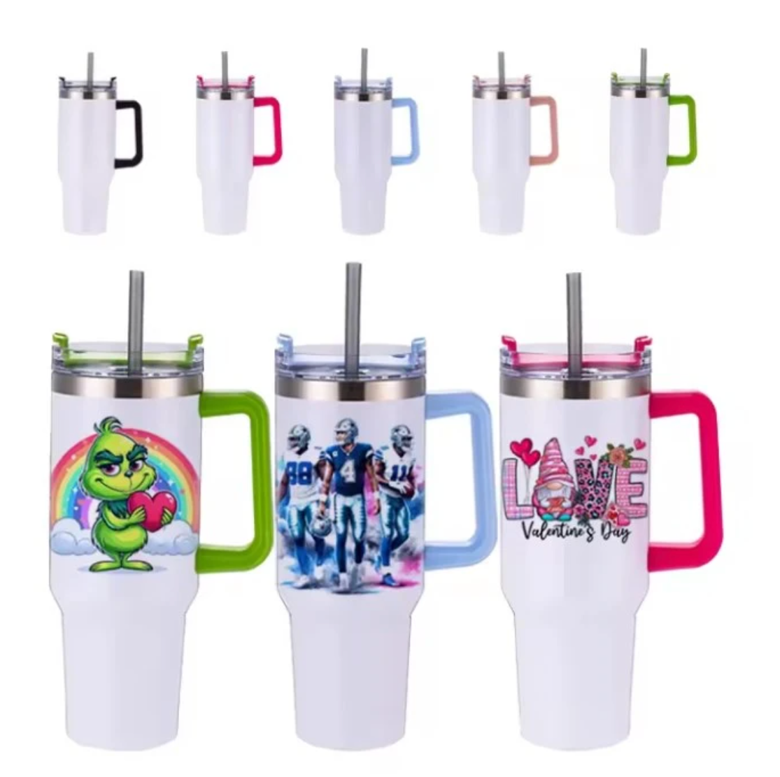 40 OZ Bulk H1.0 Sublimation Tumbler