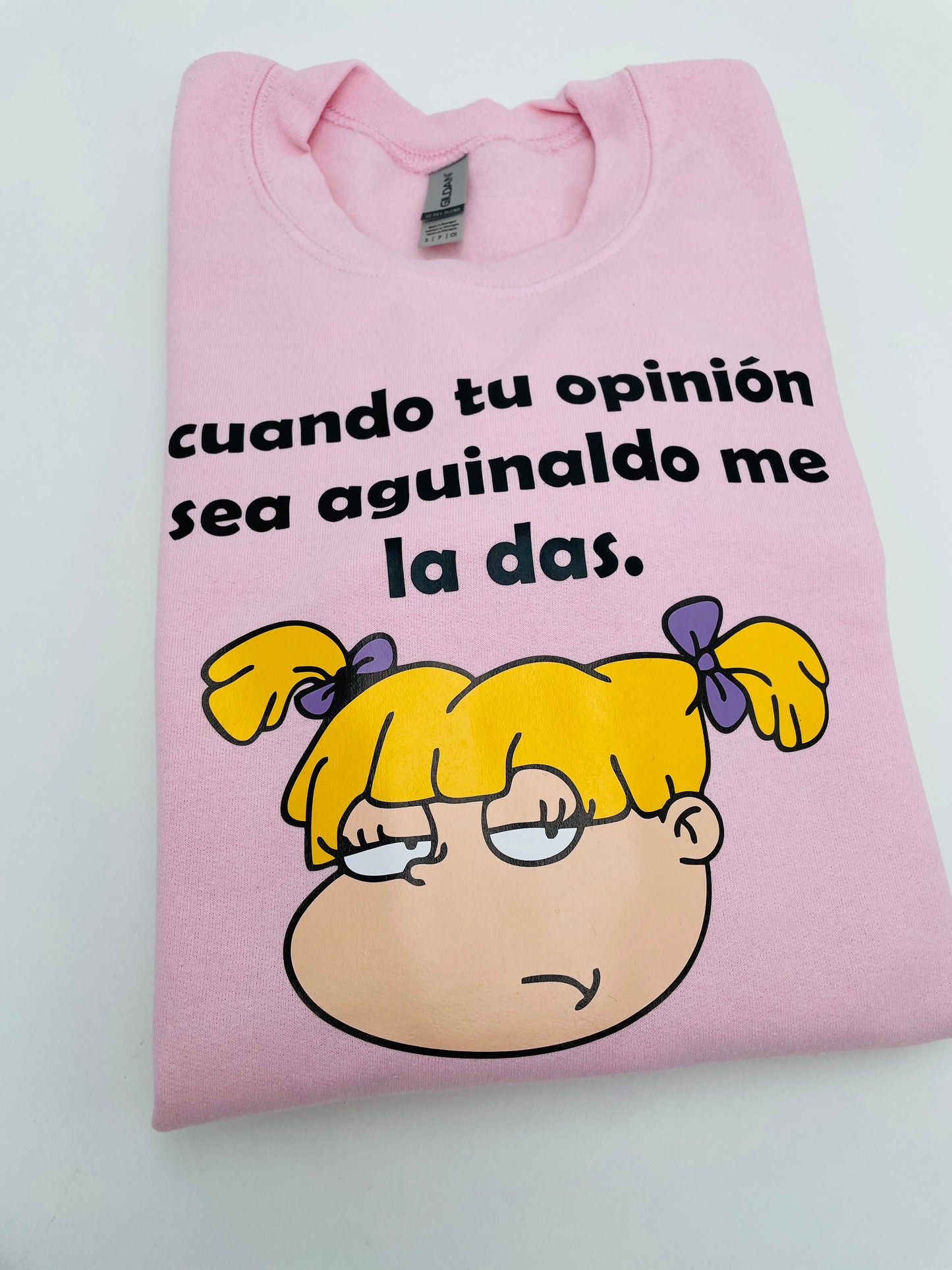 Cuello redondo divertido