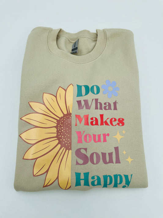 Inspirational Sunflower Crewneck