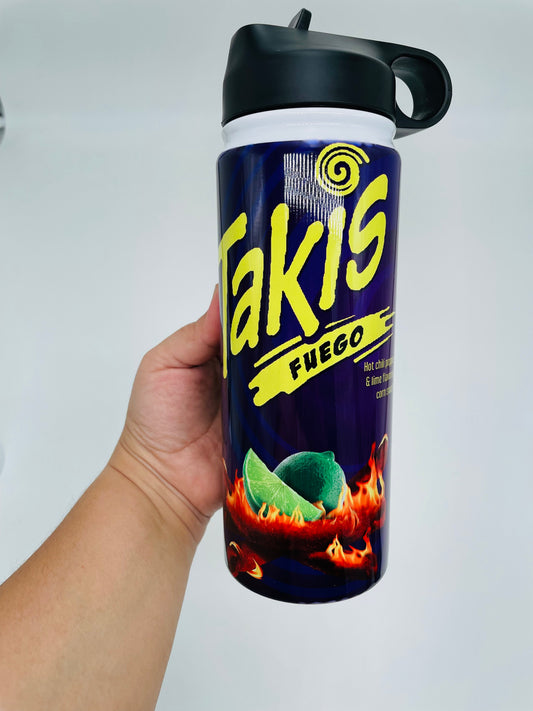 Takis Inspired Sublimated 20 oz Water Tumbler