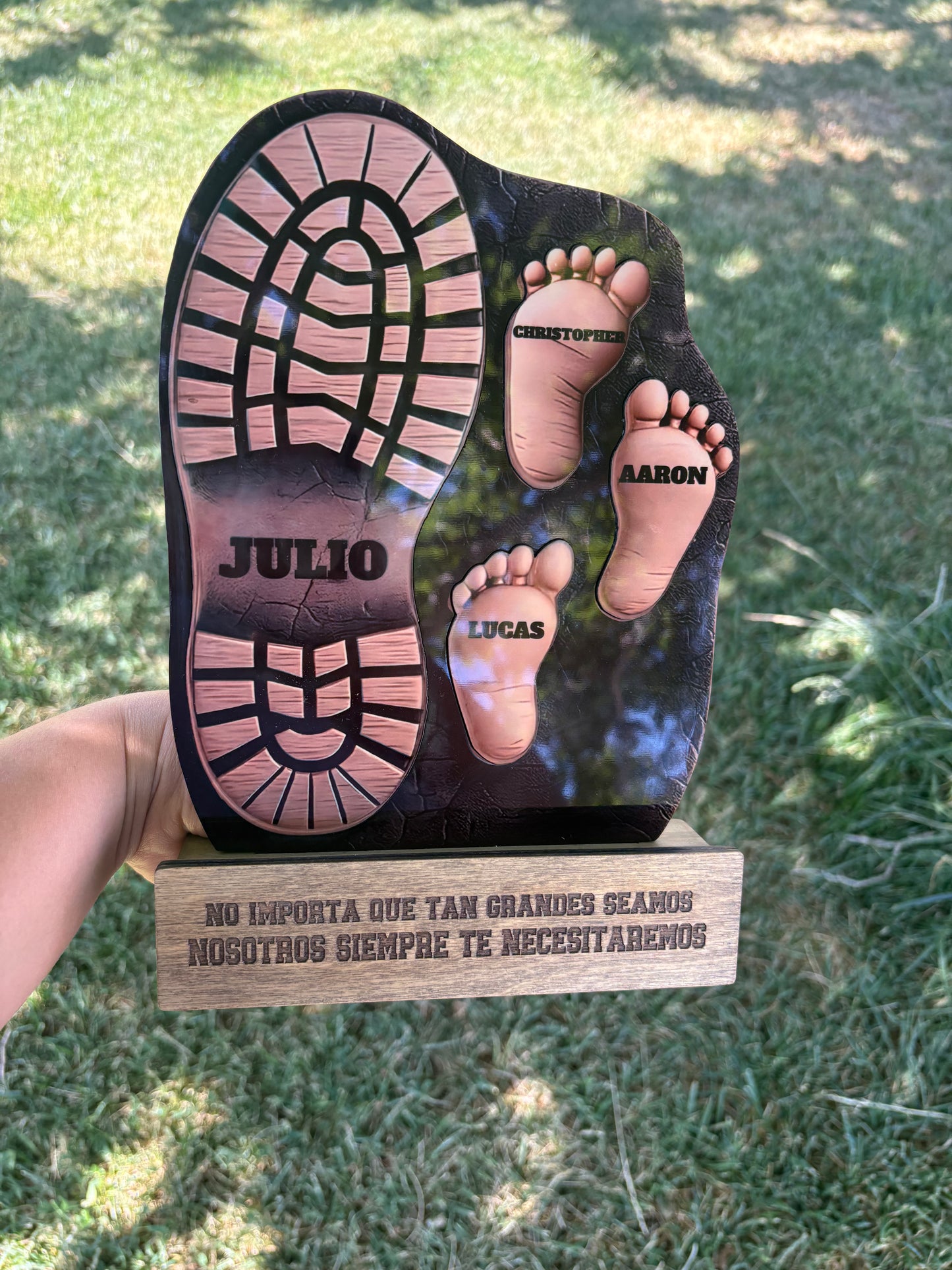 Your Footsteps Led Our Way Father's Day Gift