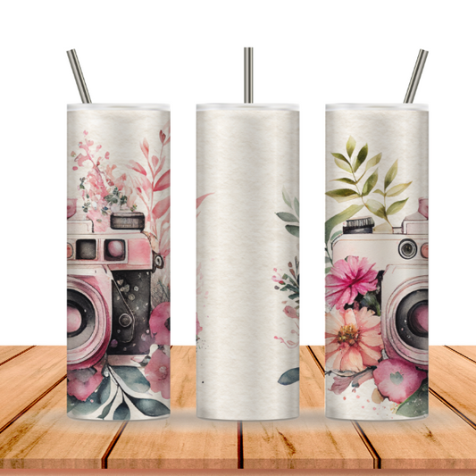 Boho Camera Tumbler