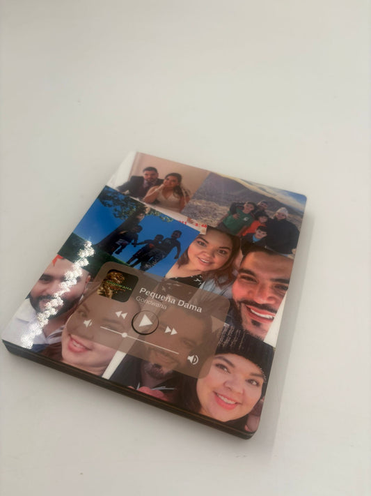 Custom Photo Music Magnets: Unique Fridge Decor, Perfect Valentine's Day Gift for Him or Her, Home Decor.