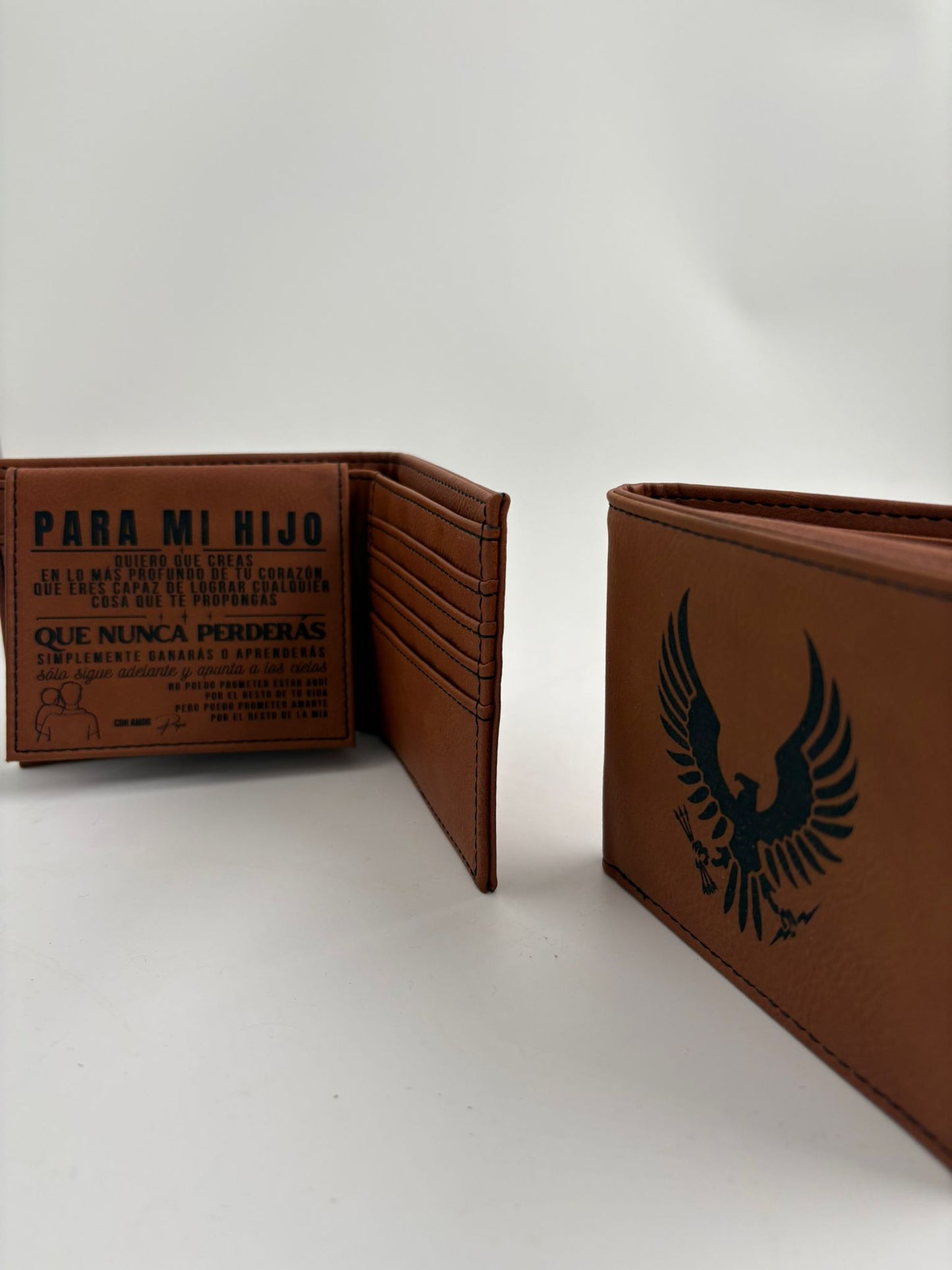 Rawhide Personalized Bi-Fold Wallet w/Flip ID Display
