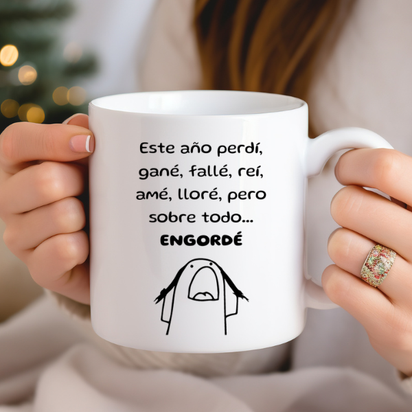 Este Año Engordé Mug