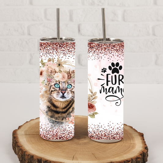 Florar Cat Tumbler