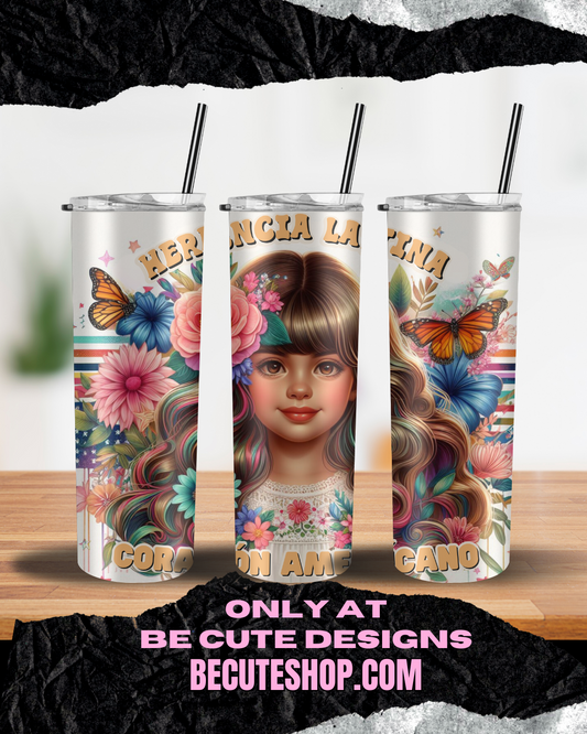 Latin Girl Tumbler