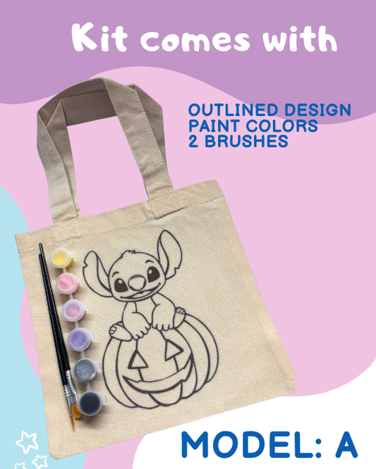 Paint Your Own Tote Bag Kit