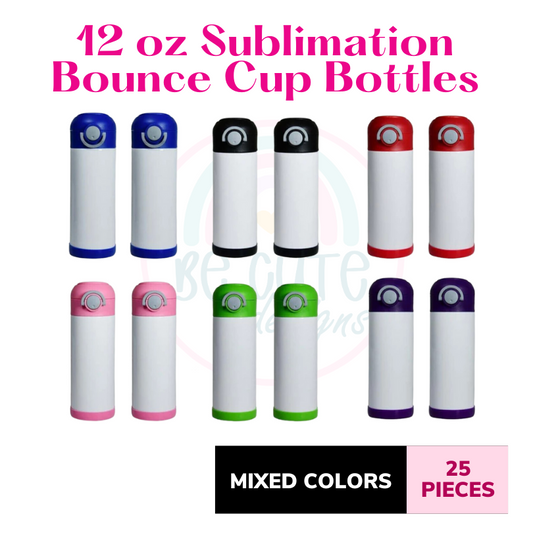 12 Oz Sublimation Bounce Cup Bottles