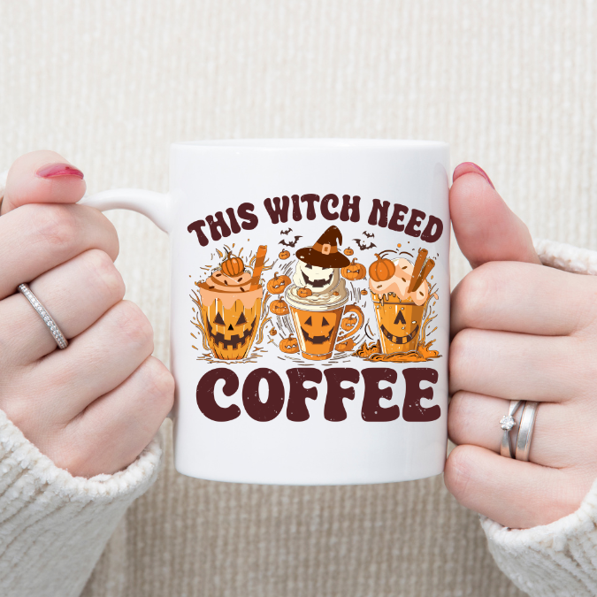 Esta bruja necesita taza de café