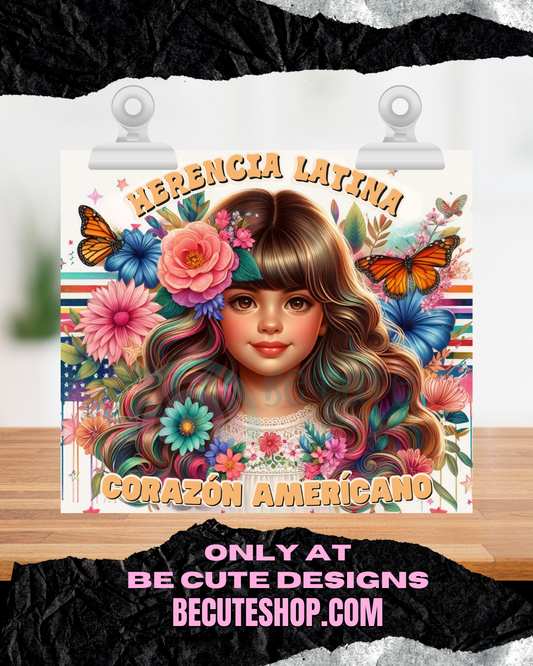 Latin Girl Tumbler