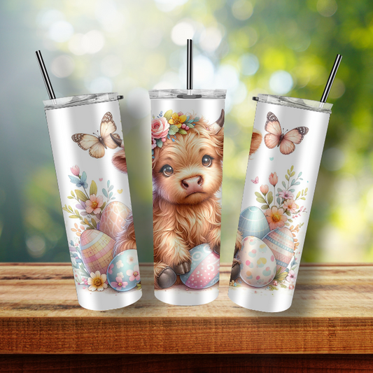 Easter Cow Tumbler