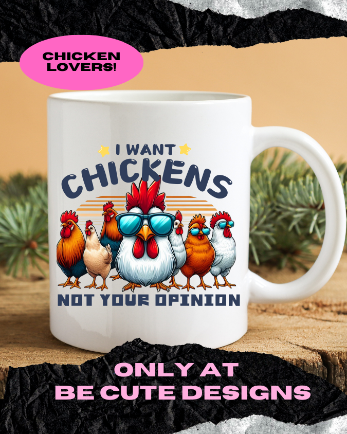 I Want Chickens Mug