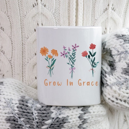 Grow In Grace Ceramic Mug
