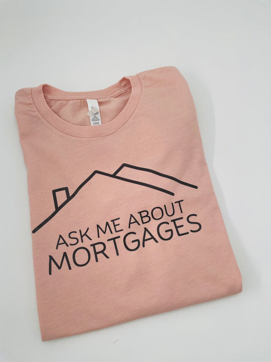 Camiseta de promoción de hipotecas