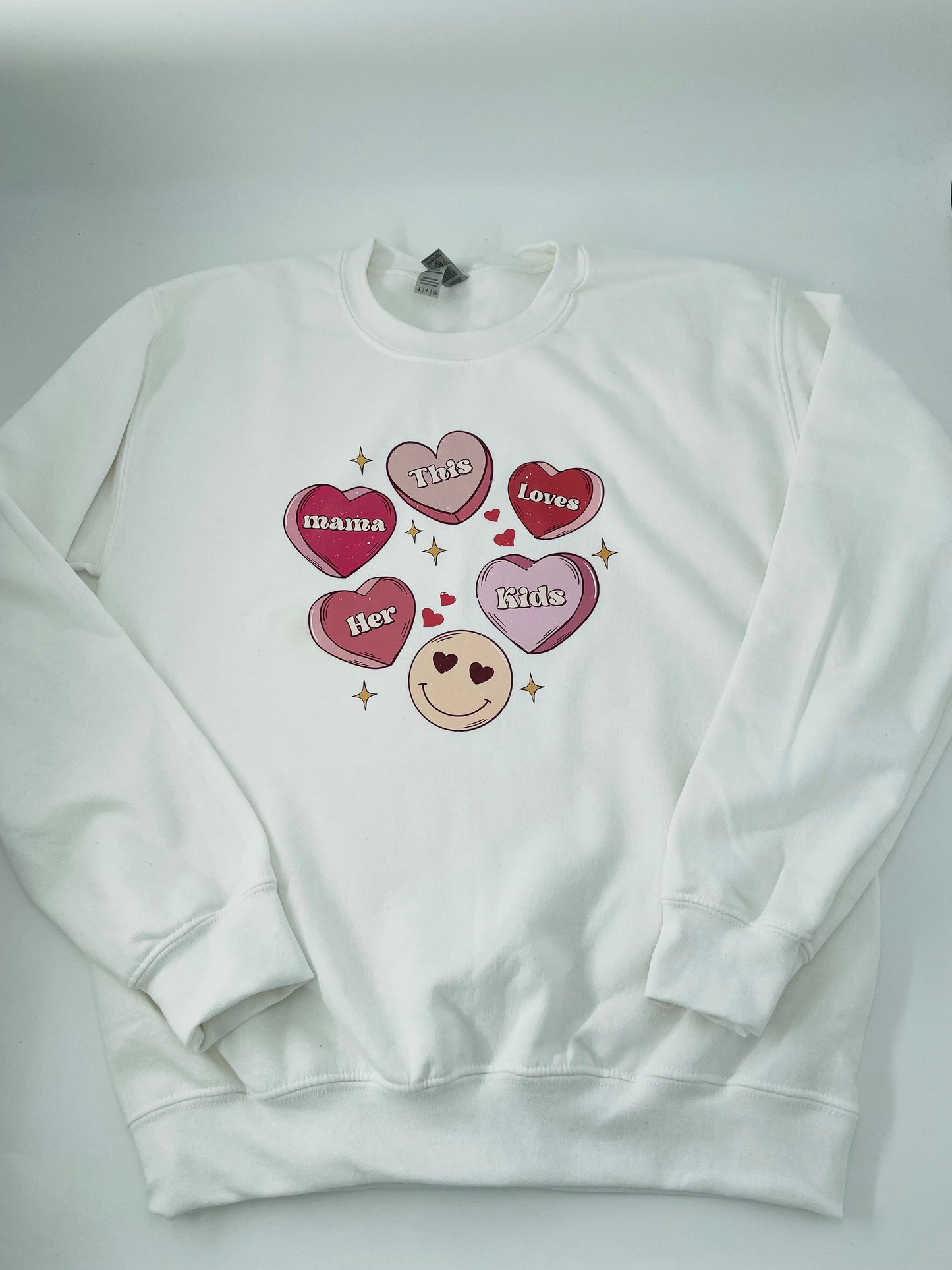 This Mama Loves Her  Kids Crewneck